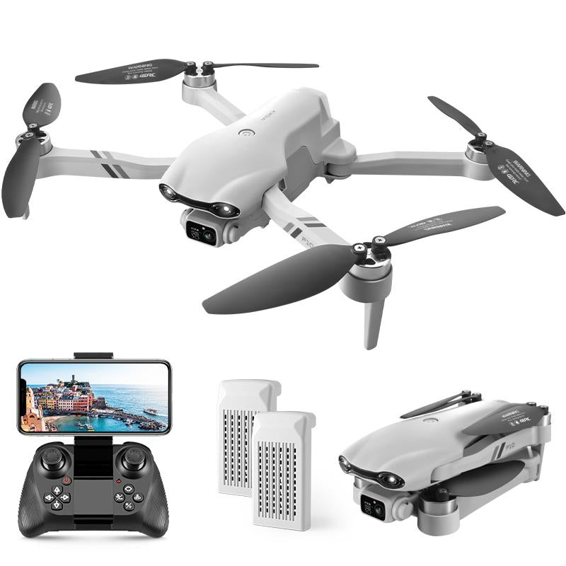Aerial Drone 2025 C13S Pro GPS 4K UHD EIS Camera 5G Wifi FPV Brushless Motors Optical Flow Obstacle Avoidance Auto Return 360° Stunt Roll Easy Play Two Batteries