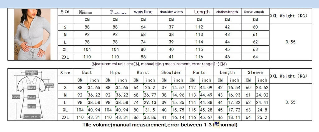 Women'S Casual Tight Sportswear Multi-Pocket Overalls with Coat and Cap Suit Pants